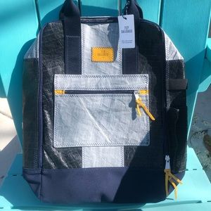 BRAND NEW!!* 727 Sailbags “Wally Backpack” *Made of recycled sails Rare (French)